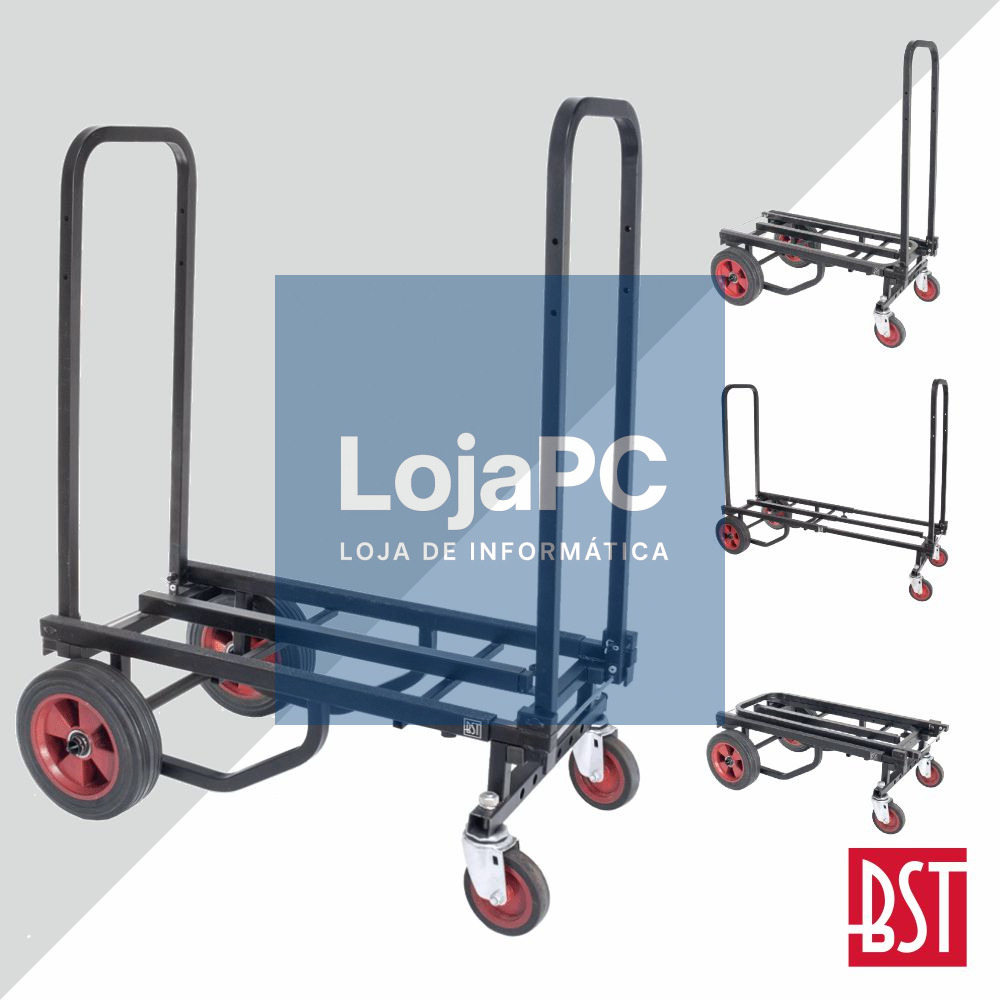 Carrinho P/ Transporte Ajustável 136kg BST