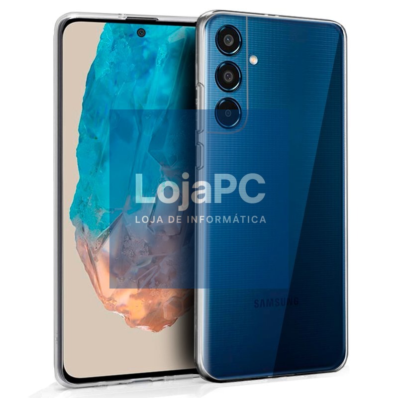 COOL Silicone Case for Samsung M356 Galaxy M35 5G (Transparent)