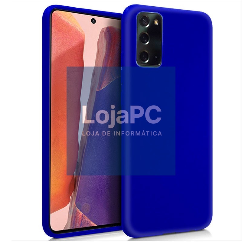 COOL Silicone Case for Samsung N980 Galaxy Note 20 (Blue)