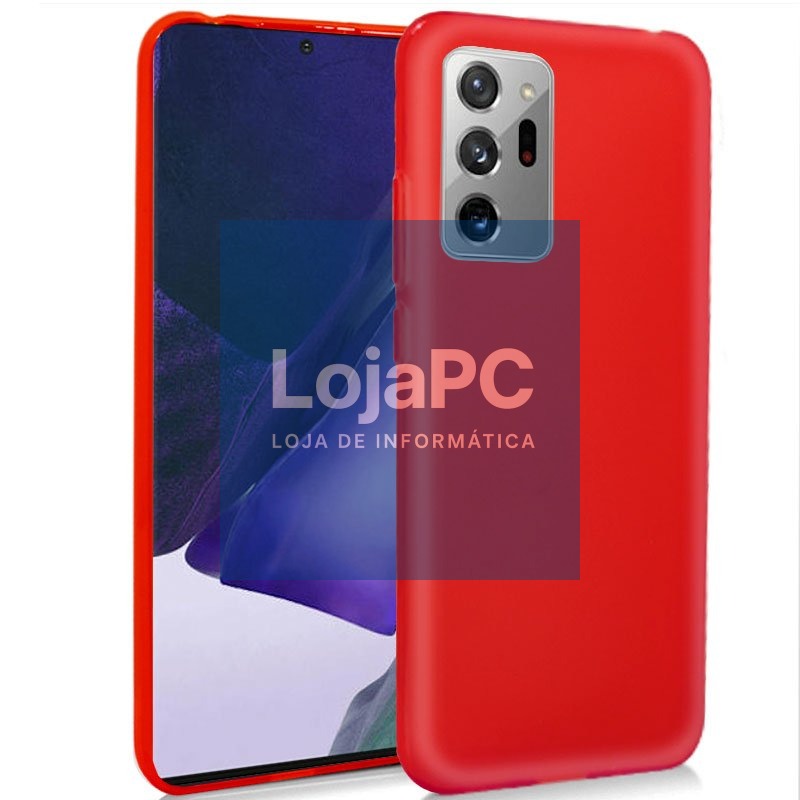 COOL Silicone Case for Samsung N985 Galaxy Note 20 Ultra (Red)