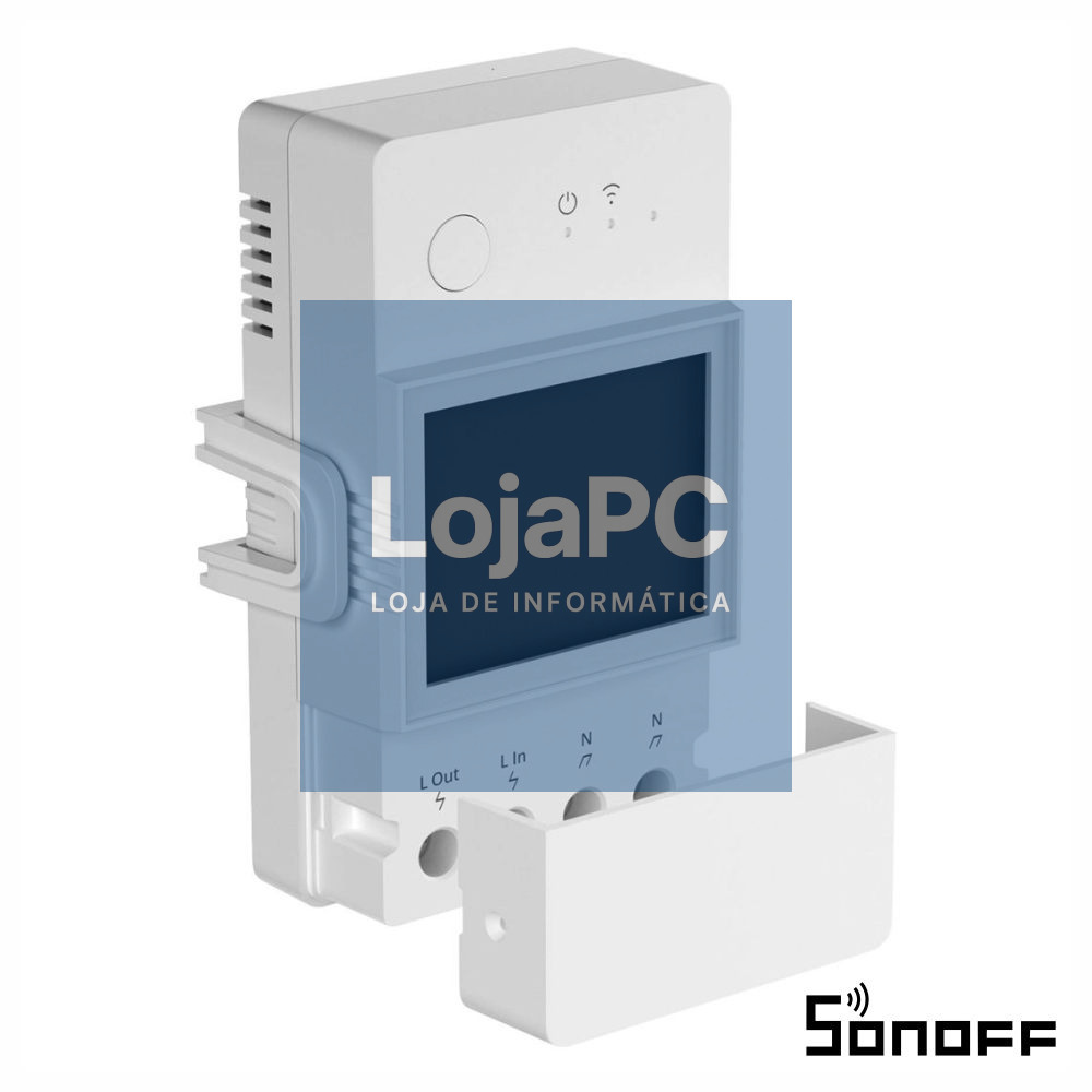 Interruptor Inteligente WiFi C/ Medição Energia 16A SONOFF