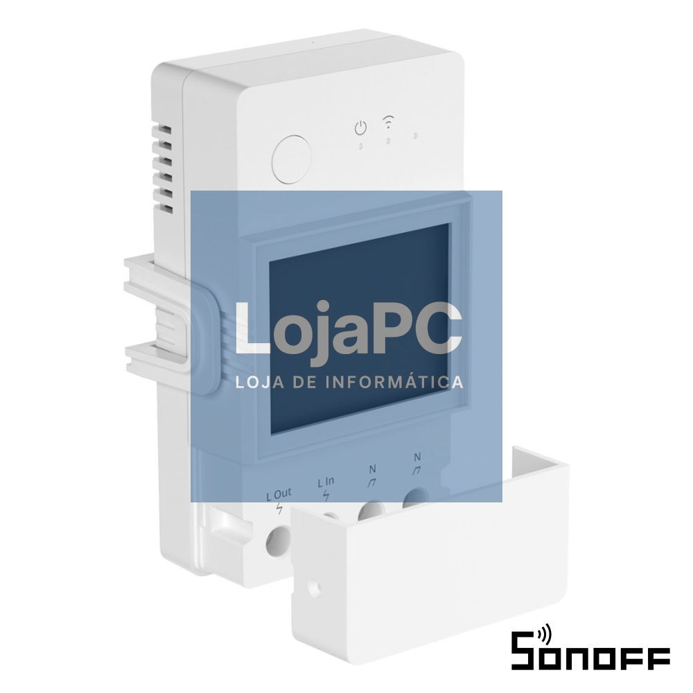 Interruptor Inteligente WiFi C/ Medição Energia 20A SONOFF