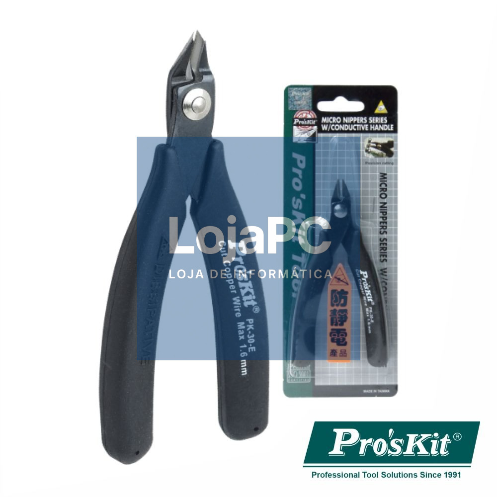 ALICATE DE CORTE MICRO C/ PUNHO CONDUTOR 125MM PROSKIT