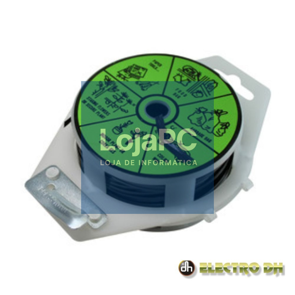 Rolo de Arame P/ Atar Preto 100m