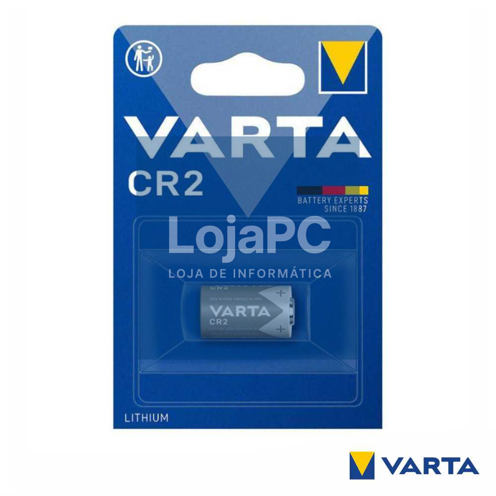 Pilha Lithium Cr2 3V Blister VARTA