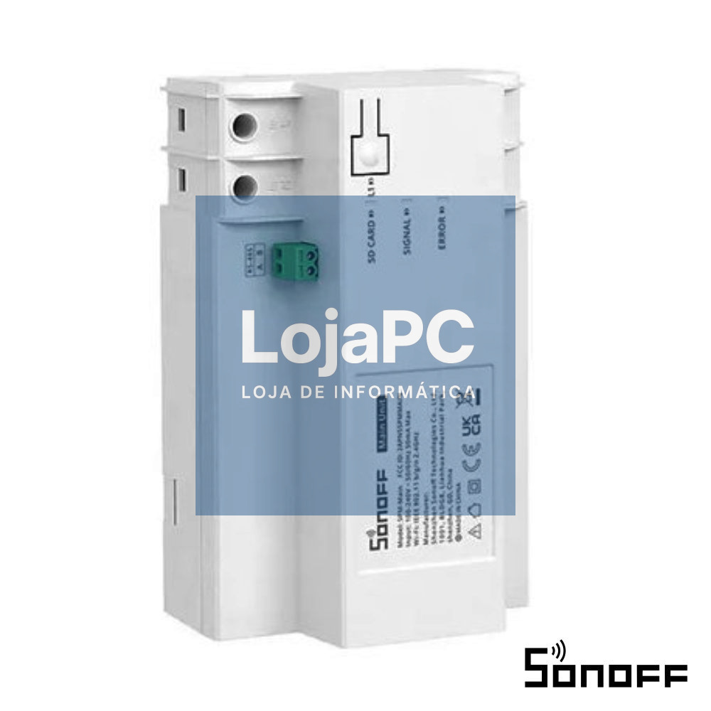 Contador de Energia Unidade Principal WiFi SONOFF