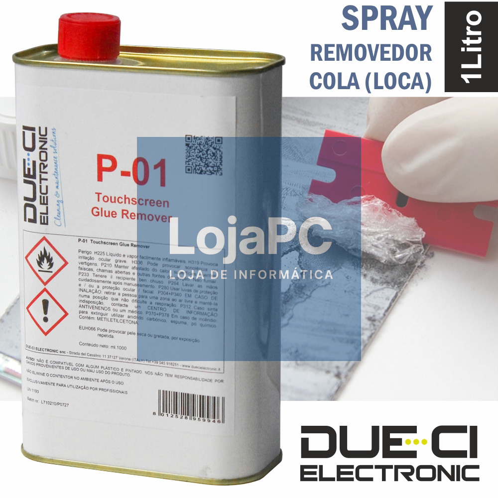 LÍQUIDO REMOVEDOR DE COLA 1 LITRO DUE-CI