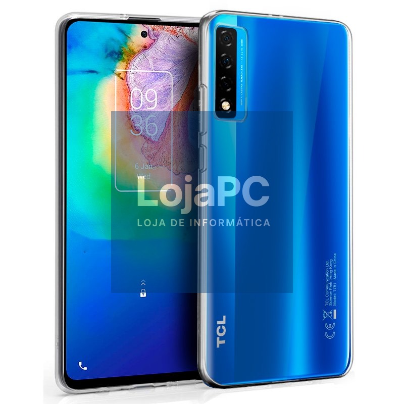 COOL Silicone Case for TCL 20 5G / 20L / 20L Plus (Transparent)