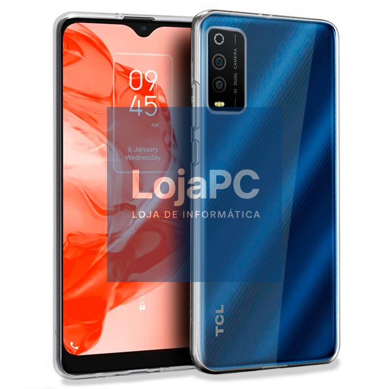 COOL Silicone Case for TCL 205 (Transparent)