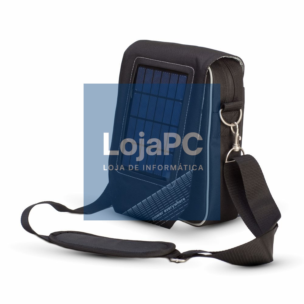 BOLSA TRANSPORTE C/ PAINEL SOLAR E POWERBANK 2000MA A-SOLAR