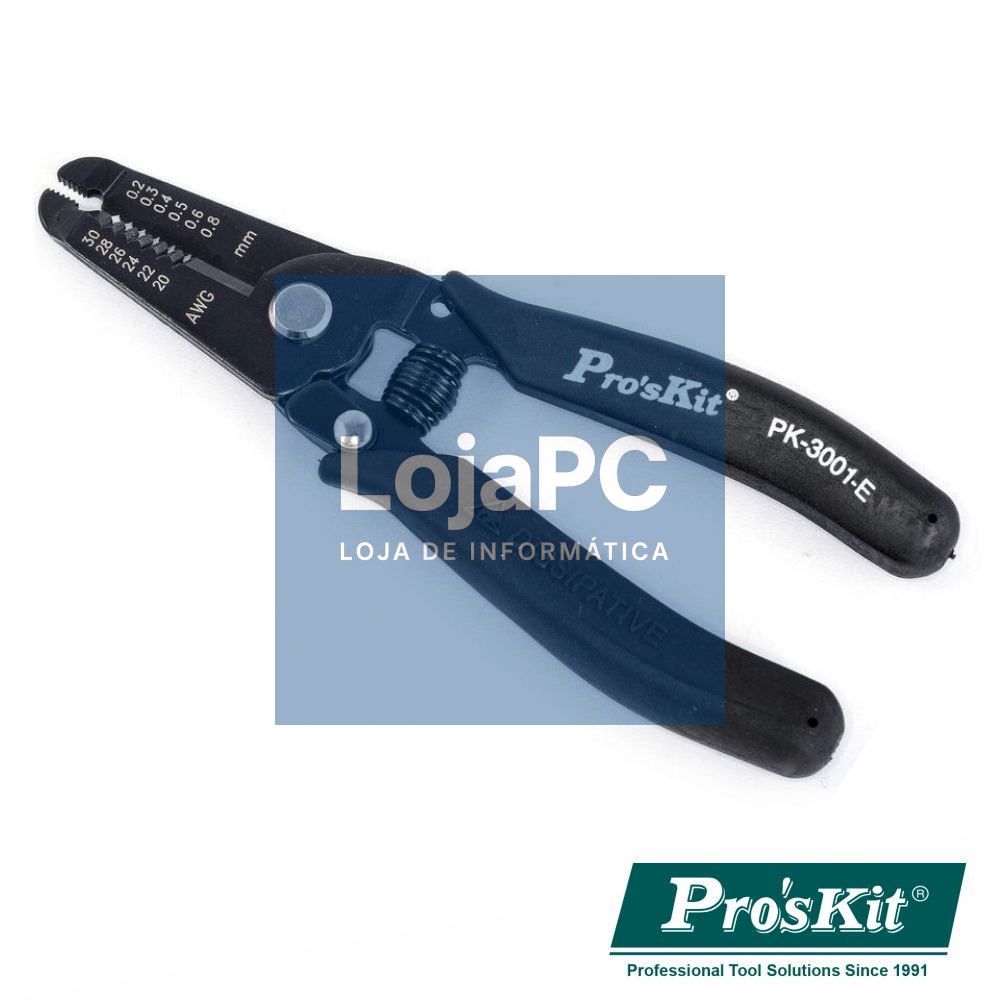 ALICATE DE CORTE E DESCARNAR PUNHO CONDUTOR 156MM PROSKIT