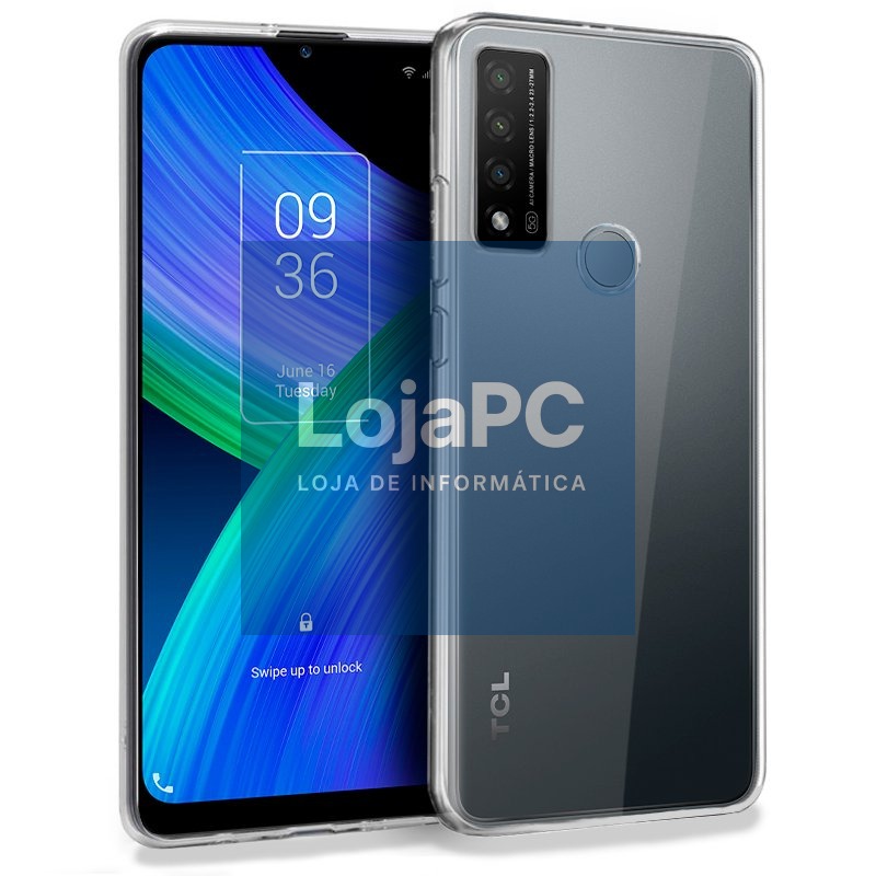 COOL Silicone Case for TCL 20R 5G (Transparent)
