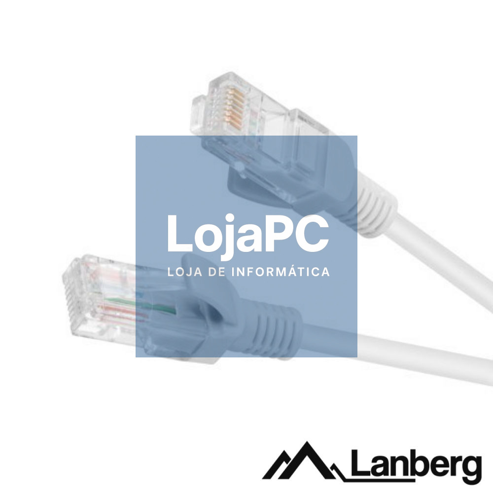 Cabo UTP CAT6 5m Cinzento LANBERG