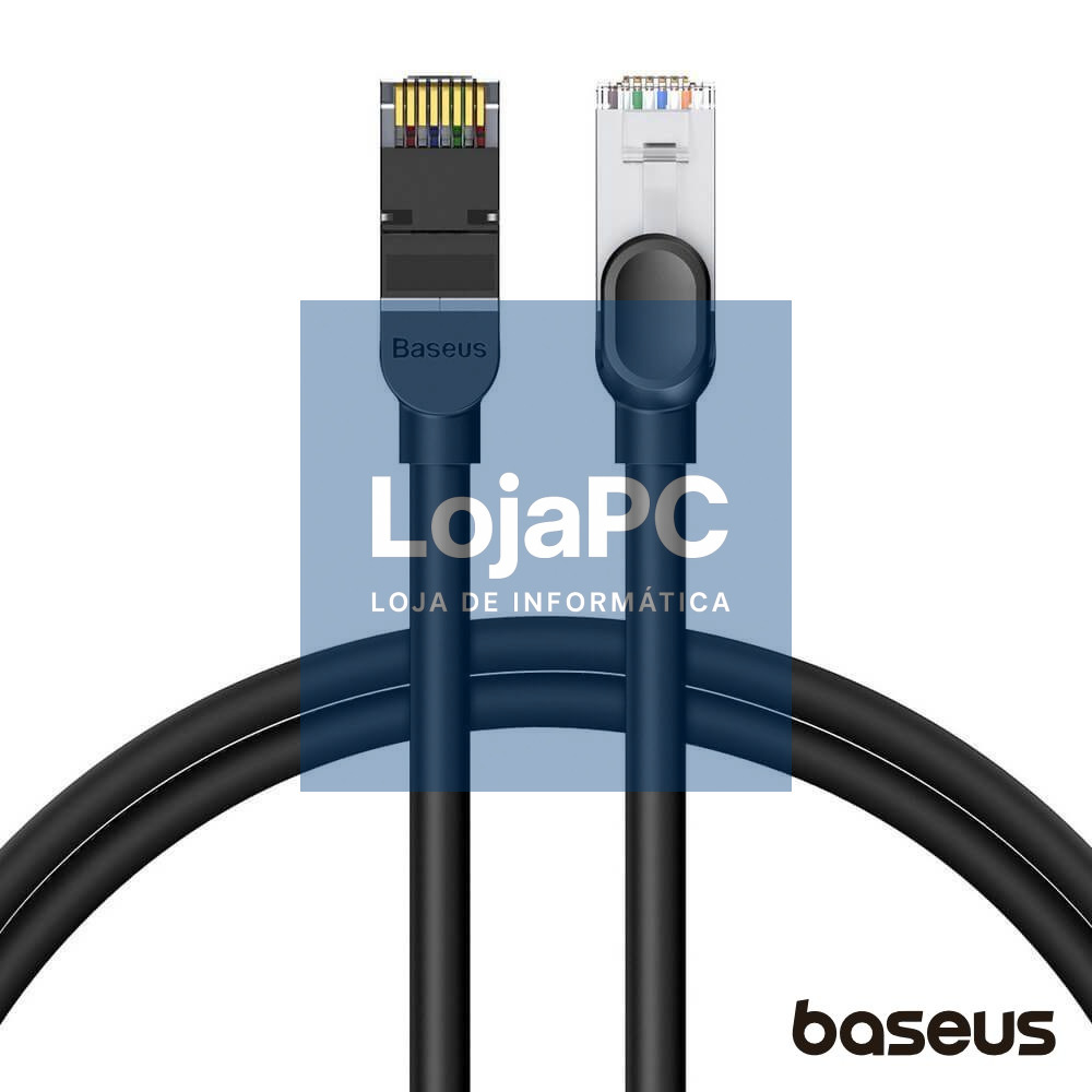 Cabo UTP CAT6 0.5m Preto BASEUS