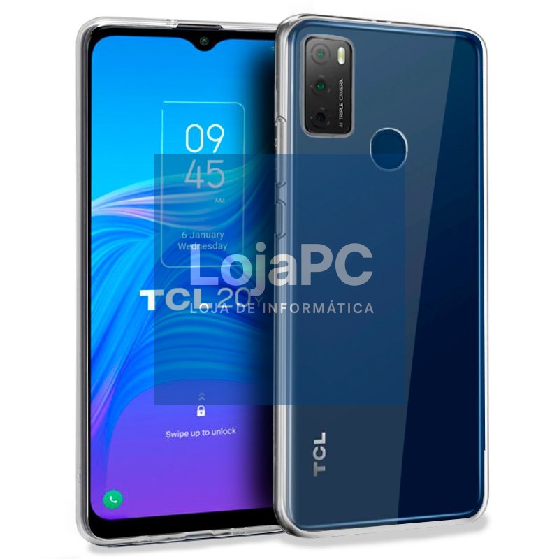COOL Silicone Case for TCL 20Y (Transparent)