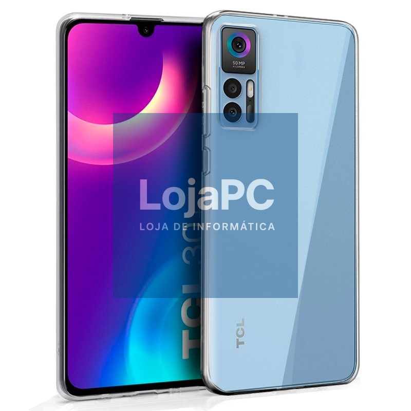 COOL Silicone Case for TCL 30 Plus / 30 / 30 5G (Transparent)