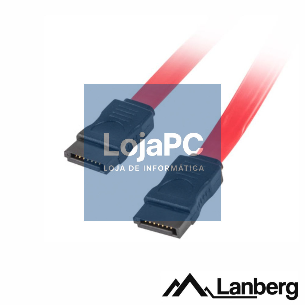 Cabo Dados SATA C/ Bloqueio 0.5m LANBERG