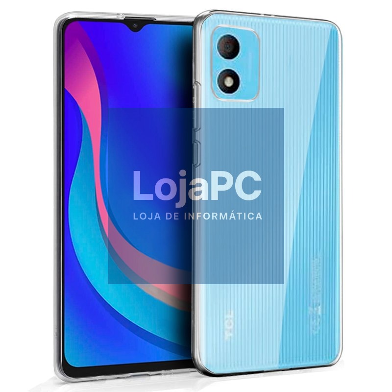 COOL Silicone Case for TCL 305i (Transparent)