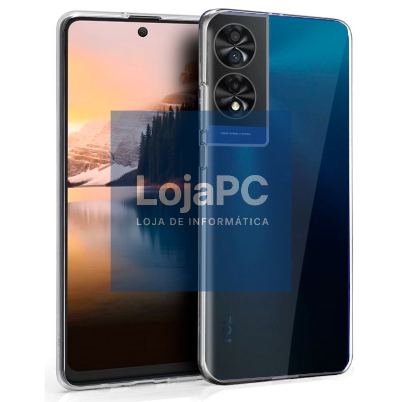 COOL Silicone Case for TCL 40 Nxtpaper (Transparent)
