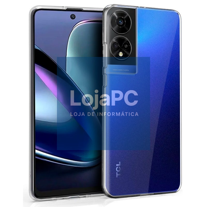 COOL Silicone Case for TCL 40 Nxtpaper 5G (Transparent)