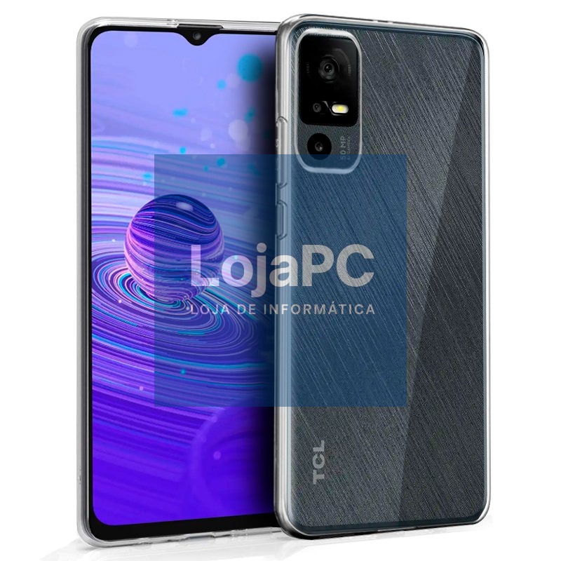 COOL Silicone Case for TCL 40R 5G (Transparent)