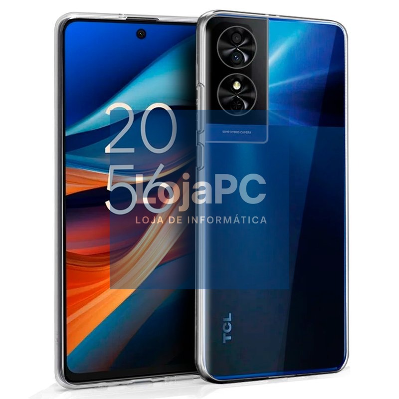 COOL Silicone Case for TCL 50 SE (Transparent)