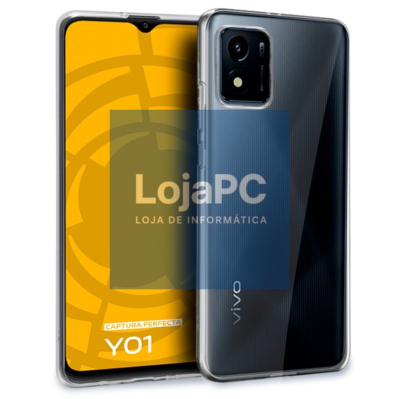 COOL Silicone Case for Vivo Y01 (Transparent)