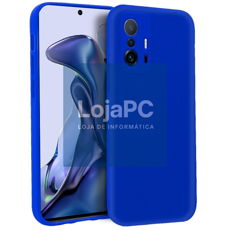 COOL Silicone Case for Xiaomi 11T / 11T Pro (Blue)