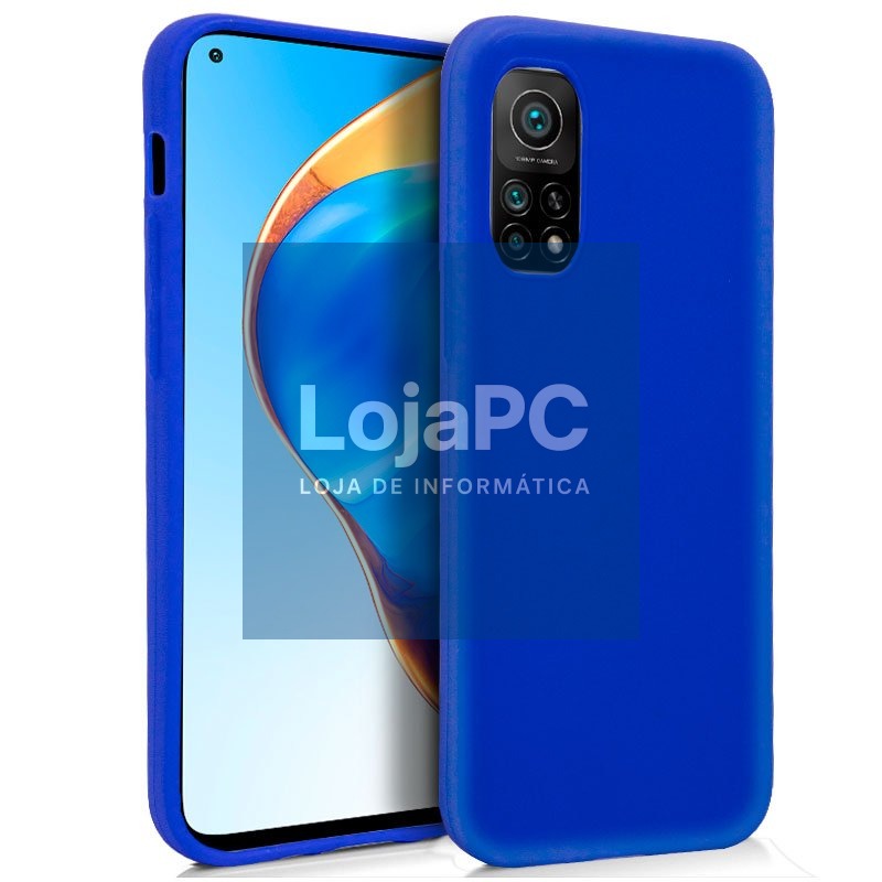 COOL Silicone Case for Xiaomi Mi 10T / Mi 10T Pro (Blue)