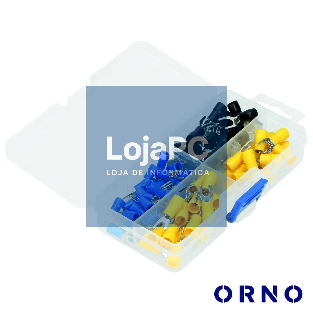 Conjunto de 95 Terminais Forquilha ORNO
