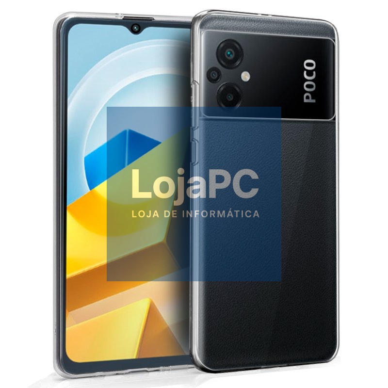 COOL Silicone Case for Xiaomi Poco M5 (Transparent)