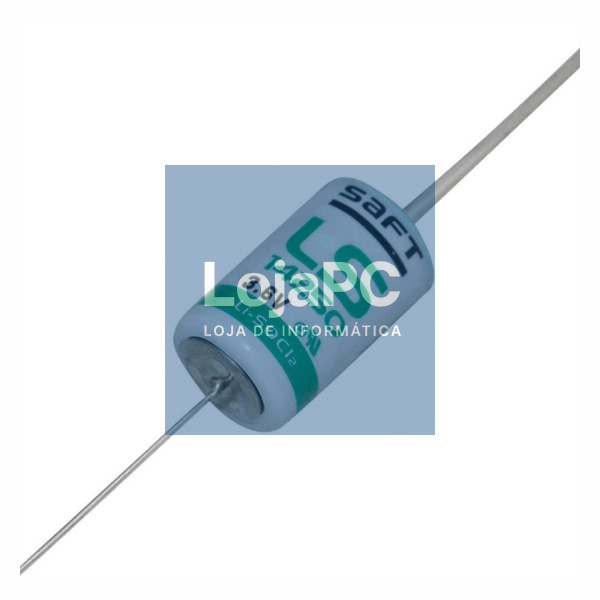 Pilha Lítio 14250 3.6V 1200mAh C/ Fios SAFT
