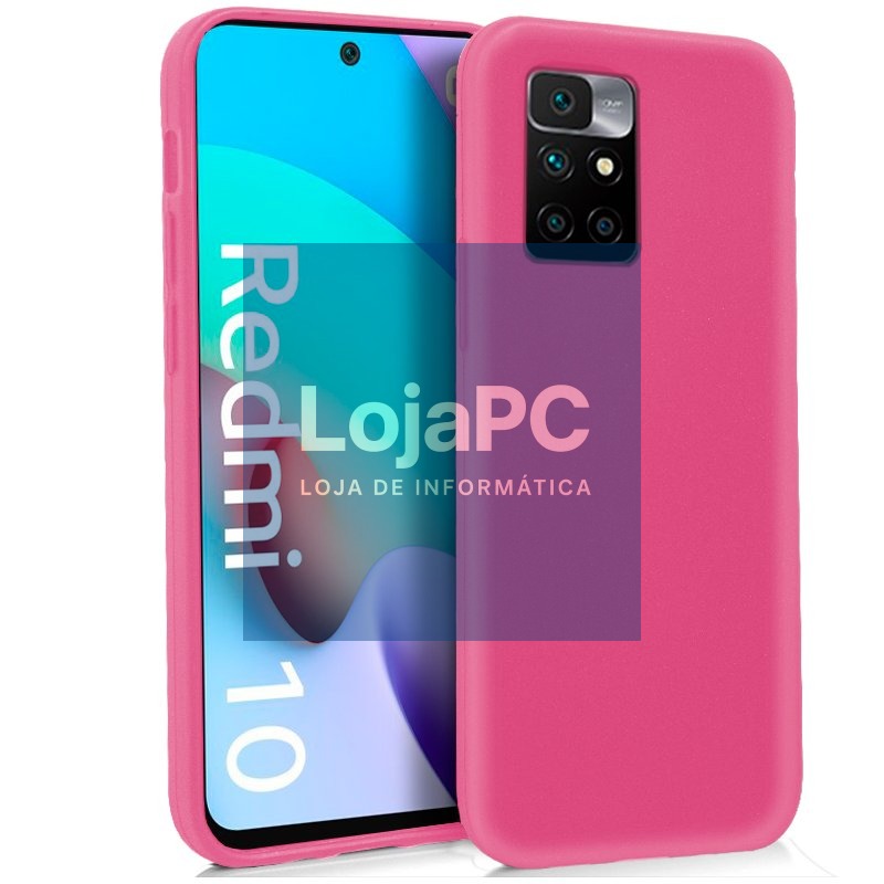 COOL Silicone Case for Xiaomi Redmi 10 / Redmi 10 2022 (Pink)