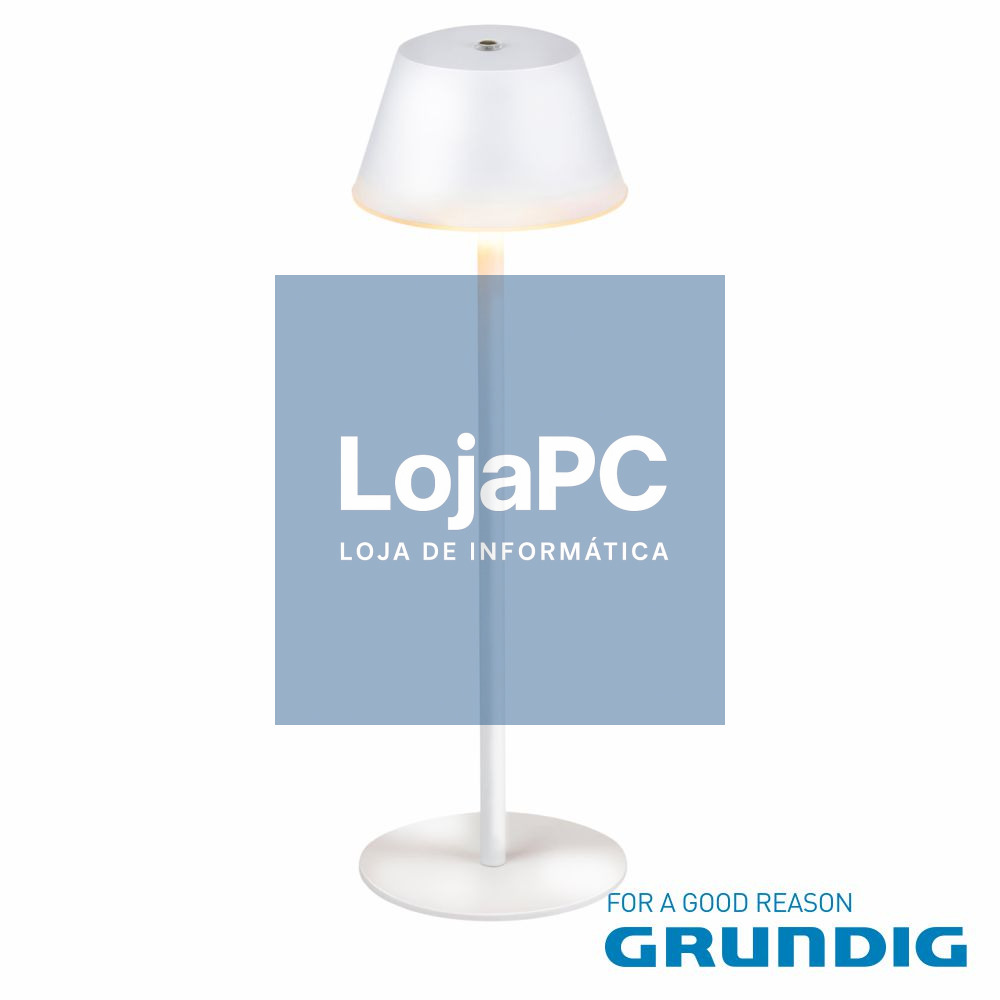 Candeeiro LED C/ Bateria 4W USB-C 270lm GRUNDIG