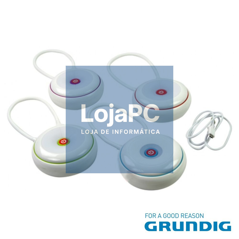 CANDEEIRO DECORATIVO FLEXÍVEL USB 120LM GRUNDIG