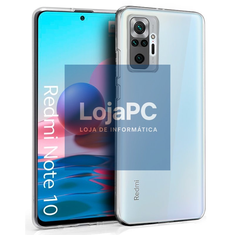 COOL Silicone Case for Xiaomi Redmi Note 10 / Note 10s / Poco M5s (Transparent)