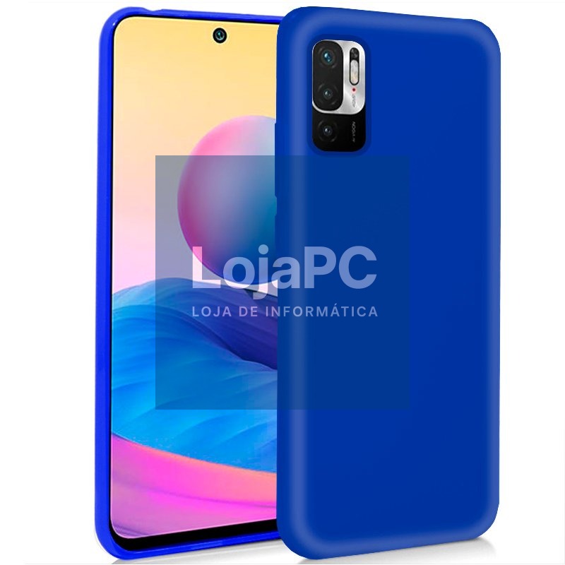 COOL Silicone Case for Xiaomi Redmi Note 10 5G / Pocophone M3 Pro 5G (Blue)