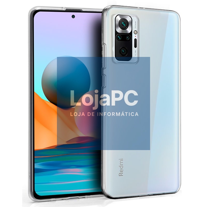 COOL Silicone Case for Xiaomi Redmi Note 10 Pro (Transparent)