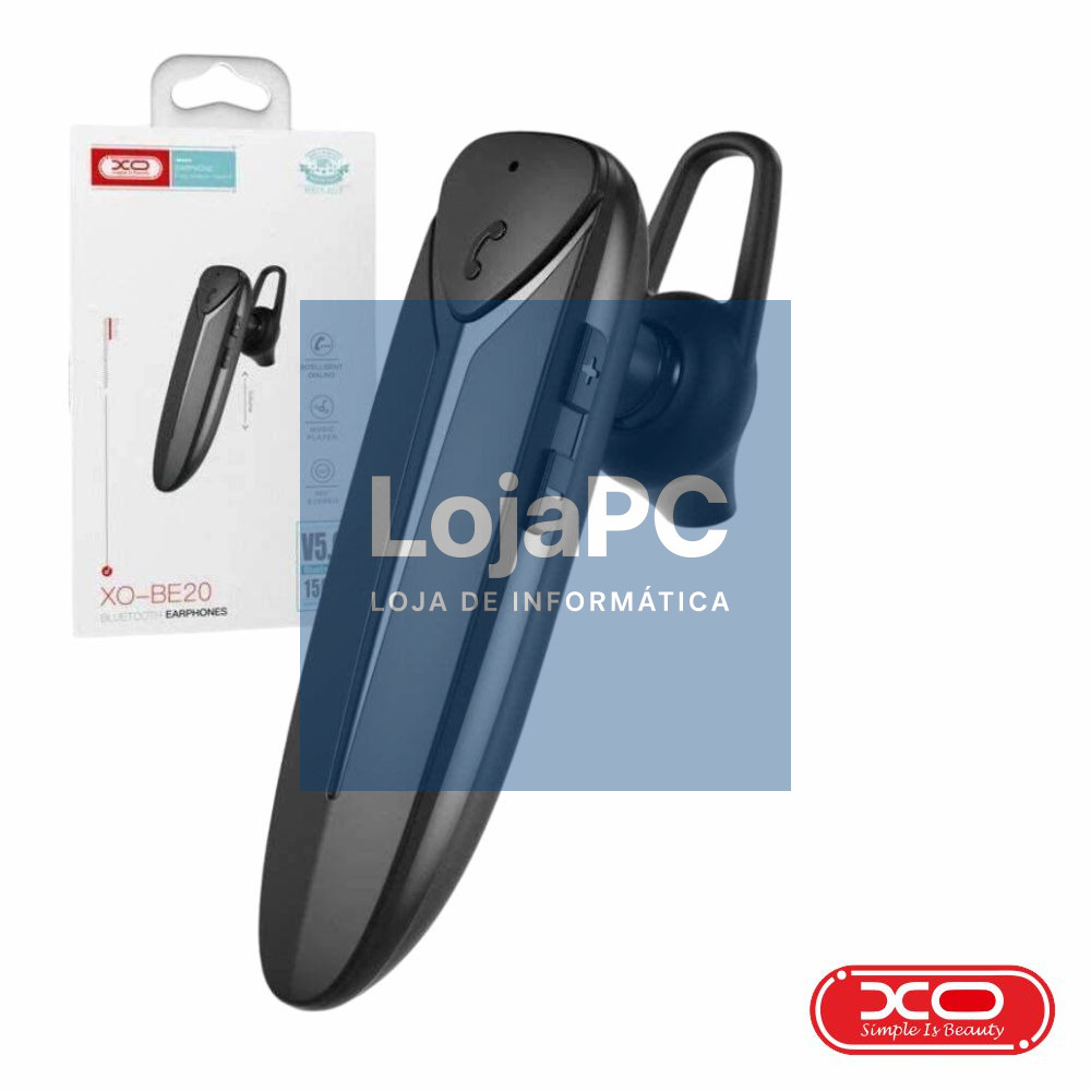 Auricular Bluetooth V5.0 Preto XO