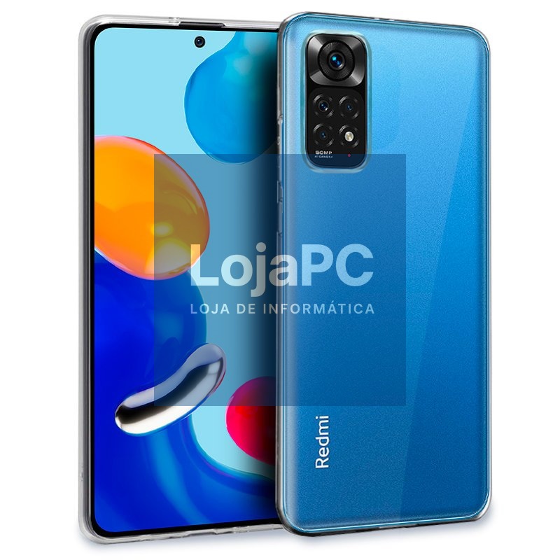 COOL Silicone Case for Xiaomi Redmi Note 11 / Note 11S (Transparent)