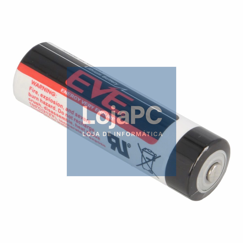 Pilha AA ER14505 3.6V 2700mAh EVE
