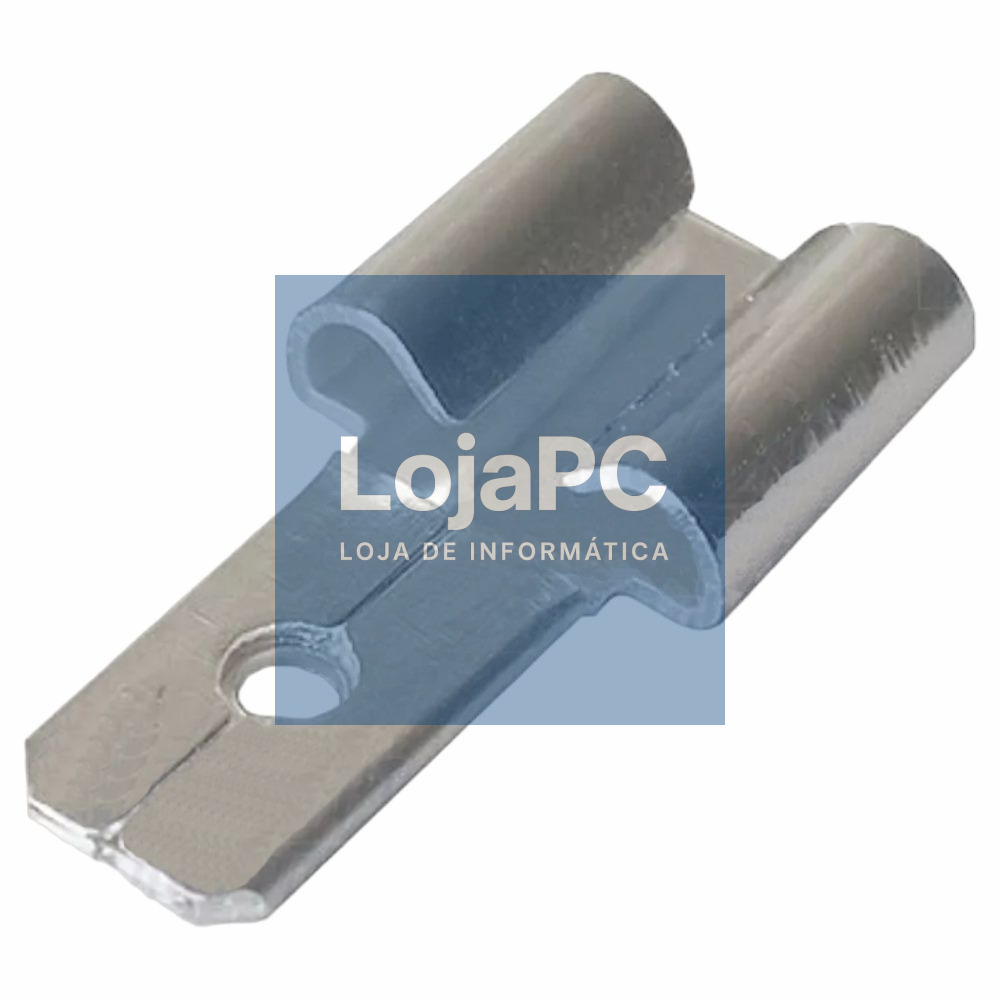 Adaptador Faston Fêmea 6.3mm para 4.8mm Macho