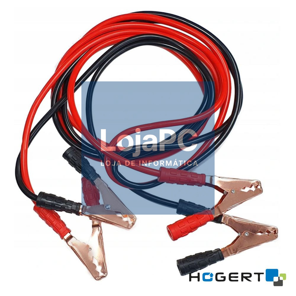 Conjunto Cabos Bateria Arranque 600A 3.5m HOGERT