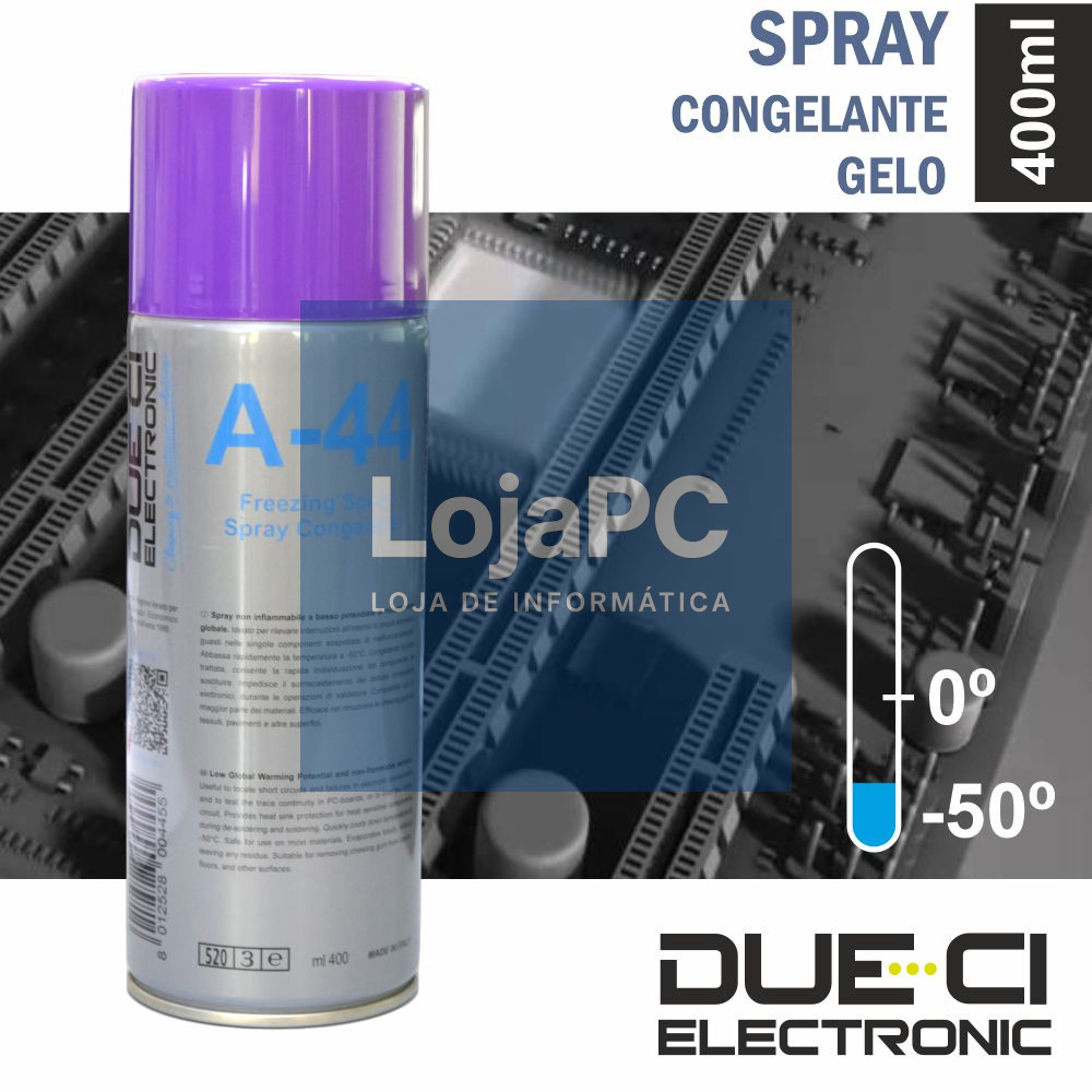 SPRAY DE 400ML CONGELANTE GELO DUE-CI