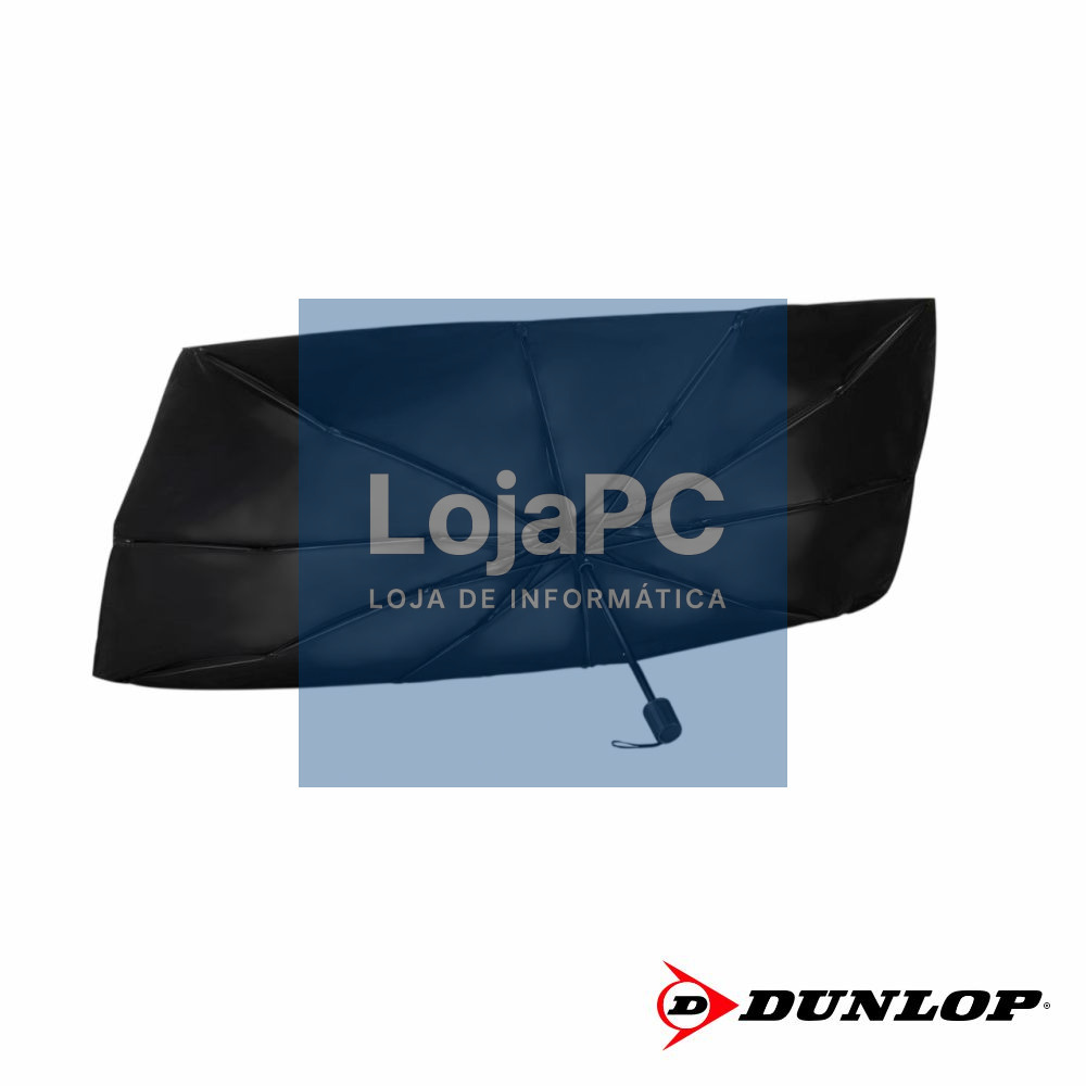 Parasol Universal Para Carro Com Armação Preto DUNLOP