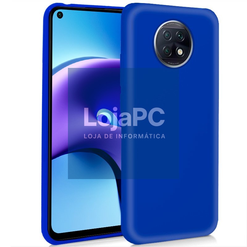 COOL Silicone Case for Xiaomi Redmi Note 9T (Blue)