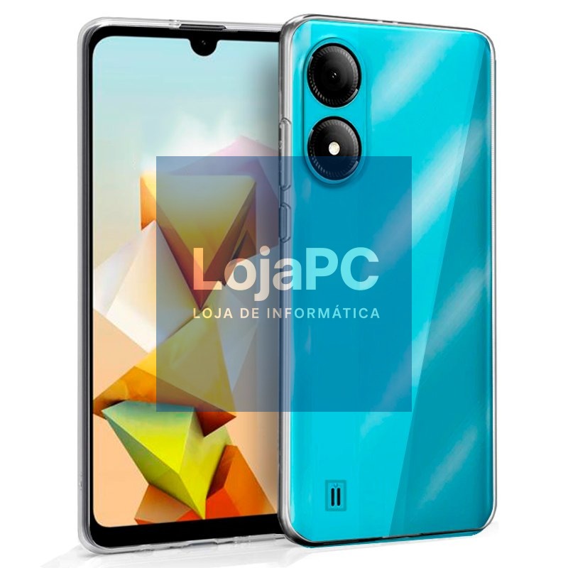 COOL Silicone Case for ZTE Blade A33s (Transparent)