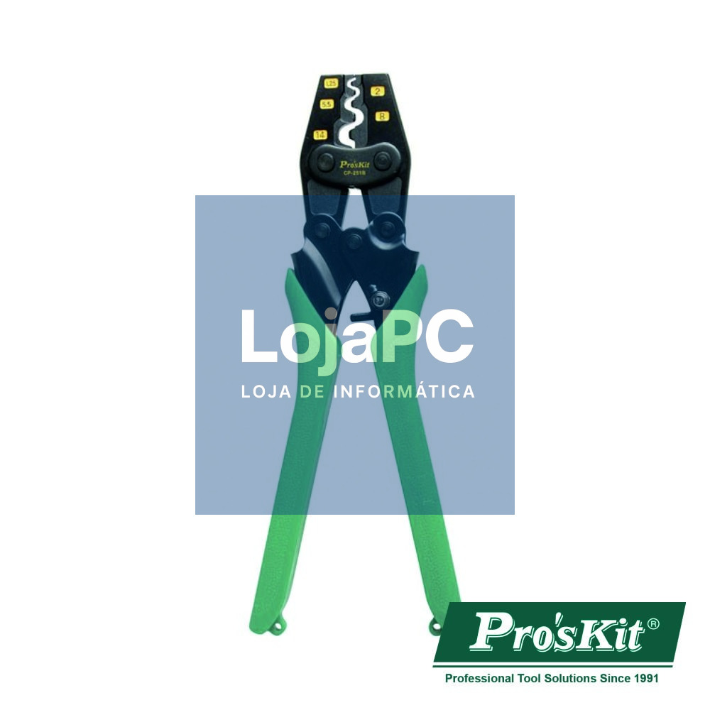 Alicate de Cravar Terminais Não Isolados 1.5-4.48mm² PROSKIT