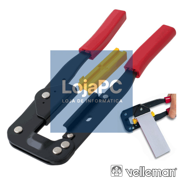 ALICATE DE CRAVAR FICHAS IDC 6-27.5MM VELLEMAN