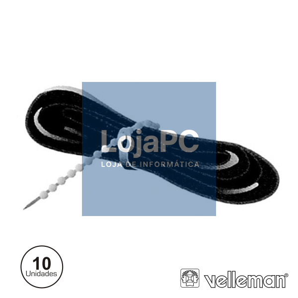 BRAÇADEIRAS REUTILIZÁVEIS110MM 10X VELLEMAN